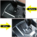 Real Carbon Fiber For Alfa Romeo Giulia Car Center Console Gear Shift Panel