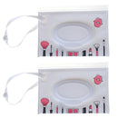 1PC Clean wipes carrying case wet wipes bag cosmetic wipe easy-carry pouch  ME