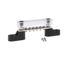 Heavy Duty 6-Point Power Distribution Block Bus Bar Electric Terminal Junction