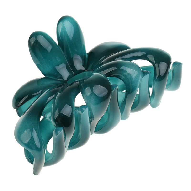 Large Green Hair Claw Clamp Clip Acrylic Barrette Hair Accessories Hairwear