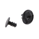 50Pack Nylon Rivet Fastener Push Type Clips Kit, 8mm Fender Bumper Splash Shield