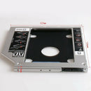 SATA 2nd HDD SSD Hard Drive Caddy f. 9.5 mm Universal DVD-ROM ODD Optical Bay YS