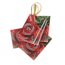 320pcs Paper Flower Theme Message Cards Hanging Wishes Gift Tag Party Supply