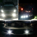 2Pcs 12V Eagle Eye LED DRL Lights 9W 18mm Car Daytime Running Signal Bulbs G6X8