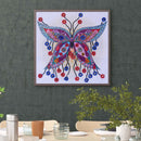 Diamond Painting Kit Butterfly Part Special-Shaped Drill Picture Handicraft