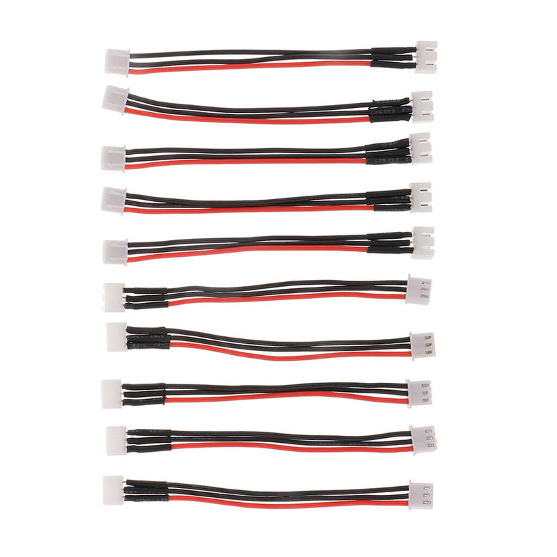 5pc JST-XH Balancer Extension Adapter Cable 2S (7.4V) LiPo Battery 10cm
