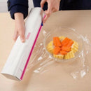 Food Plastic Cling Wrap Dispenser Preservative Film Cutter Kitchen Tool Acc