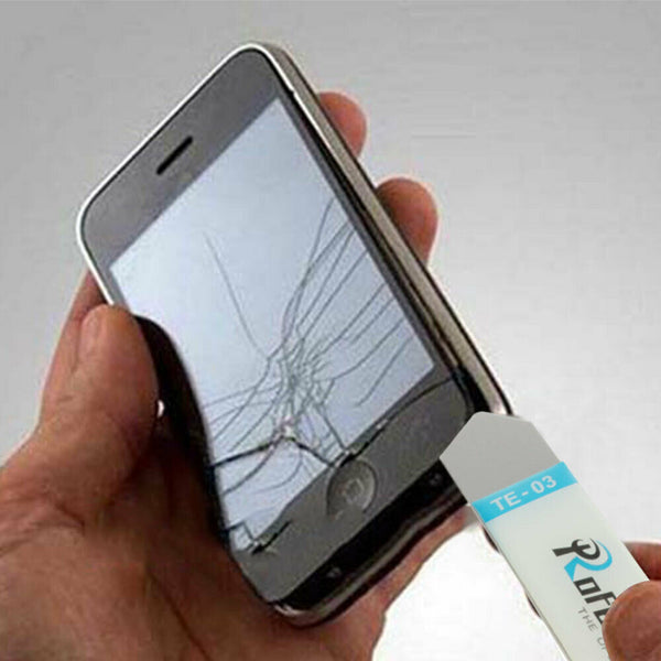 2PCS 12*2cm Thin Metal Opening Pry Tool Bar Opener for Smart Phone Screen