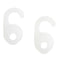 Replacement Silicone Earbuds EarTips Eargel For Jabra Headset White