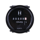 12v 24v 36v 0.3W Hour Meter For Marine Boat Engine  2" Round Waterproof Gauge