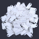 Key Ring Tags(100pcs white) M7J2