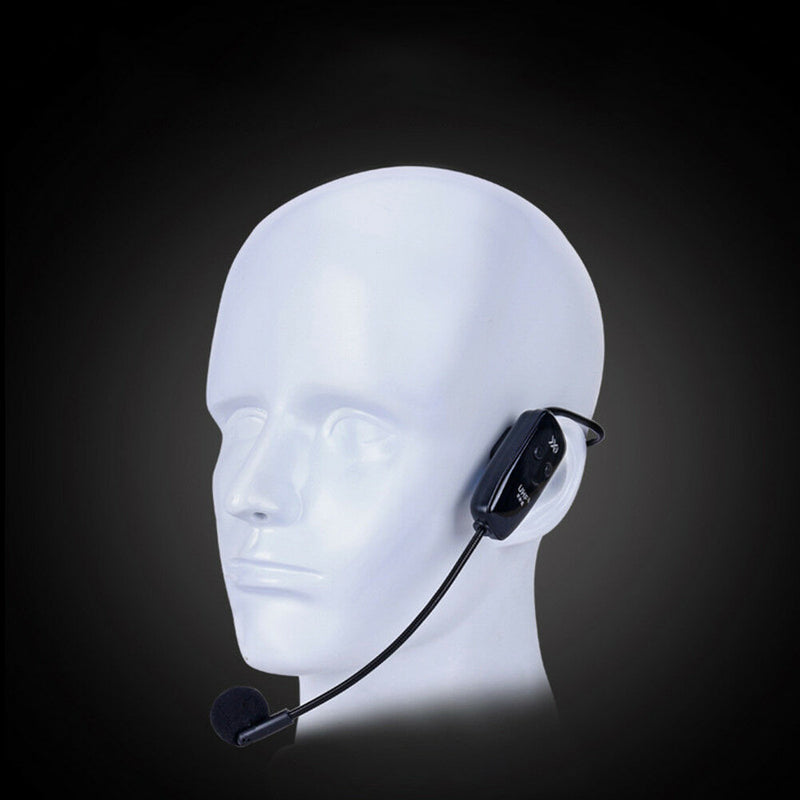 2.4G Wireless Microphone Megaphone Headset Mic for Speaker Teaching Guide Cool