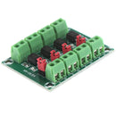 PC817 4-Channel Optocoupler Isolation Module Voltage Converter Module ME