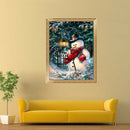 DIY Stitch Craft Needlework with Christmas Snowman Diamond Embroidery Diamo
