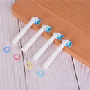 4pcs Electric Toothbrush Heads Replacement for Oral B SB-17A Soft Brush BDAU Cy