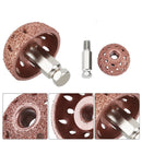 38mm Car Tire Repair Grinding Head Coarse Polish Buffing Wheel With Linking S Gw