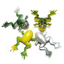 10x Artificial Lifelike Soft Baits Frog Lures Fishing Tackle Bait Silicone 4cmM&