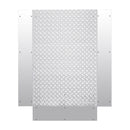 Stainless Steel Anti-Skid Plate Upgrades Parts Accessories 210x130mm