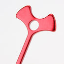 4 PCS Aluminum Alloy Mulitfunctional Floor Nail For Camping Tent Peg Path Deck