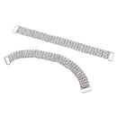 2PCS Charm Metal Chain Crystal Rhinestone Bikini Swimwear Connectors/ Buckle