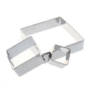 Square Cut Outs Cookie Cutters,Set of 3 V3Z3
