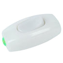 In Line Cord Light Replacement on Off Switch White