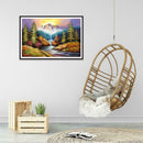 5D DIY Full Drill Diamond Painting Scenery Cross Stitch Mosaic Kits (w1143)