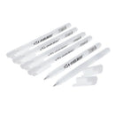 6x Fluorescent White Paint Pen Marking Drawing Painting Coloring Pen Markers