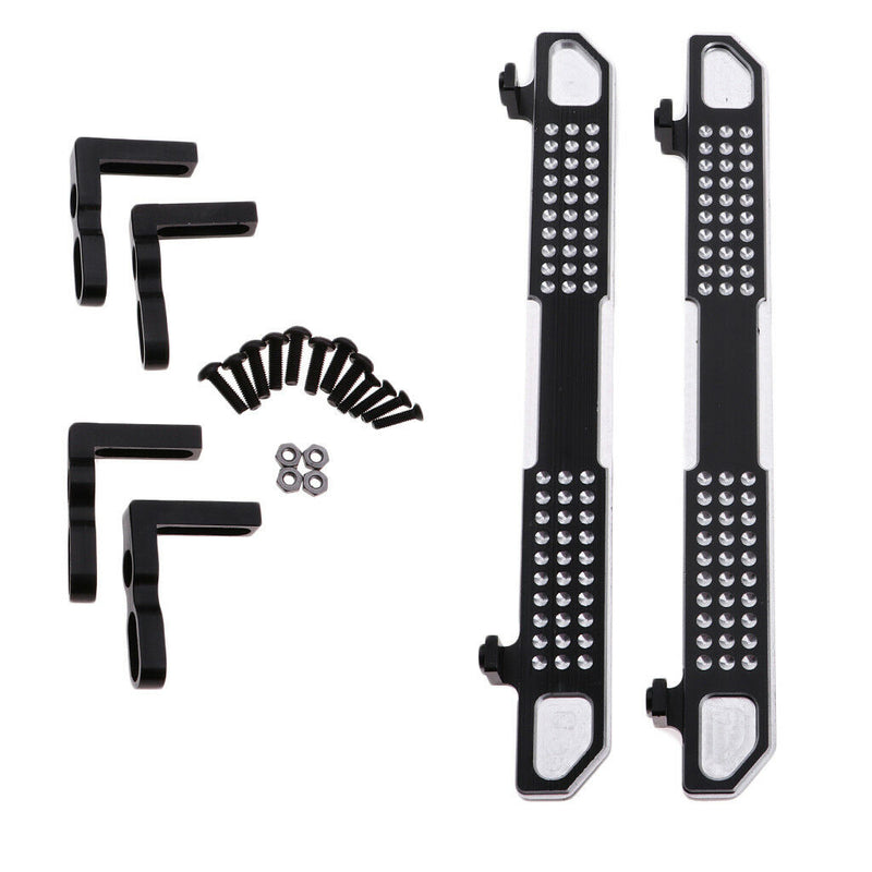 Aluminum Side Steps Rock Rails for 1:10th Scale  TRX-4 T4 RC Crawler