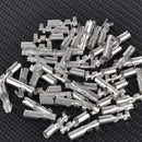 50 Sets 4mm Male Female Bullet Crimp Terminal Wire Connector Socket for fit Car