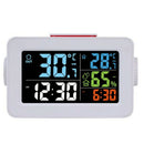 Color Lcd Digital Smart Alarm Clock With Thermometer Clock Wake Up Snooze