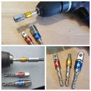 3PCS Socket Adapter Impact Set Hex Shank to 1/4 3/8 1/2 inch Colorful Exten L9O9