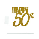 happy 50th cake toppers anniversary party supplies birthday party decoration Z