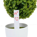 100 x Plastic Garden Plant Labels Nursery Stake Tags Plant Care White