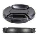 52mm Center Pinch Snap Front Lens Cap Cover For Canon For Nikon For