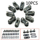 10Pcs Bicycle Chain Master Link Spare Quick Release Repair Kit Part Joint