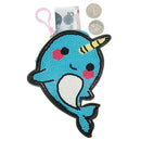 DIY Special Shaped Diamond Painting Wallet Bag Cartoon Fish Pattern Purse