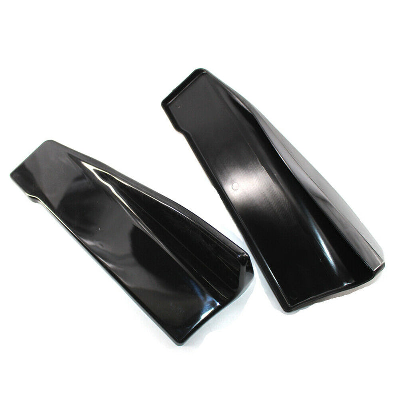 2pcs Universal Car Rear Bumper Lip Splitters Spoiler Apron Corner Protector