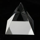 2.4" Clear Crystal Glass Pyramid  Pendant Suncatcher Paperweight Gift