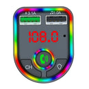 Car Wireless Bluetooth FM Transmitter Quick Charge 2 USB Ports USB Drive