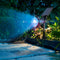 7 LED Solar Lawn Lamp Waterproof Light Control Inserting Floor Garden Light A