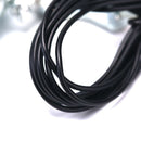 Retro Bicycle Bike Rear LED Indicator Red Light Cable Holder Taillight Lamp OZ