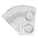 Aluminium Lids For  Reusable Capsules - Foil Seals: Fill Your Own 50pk