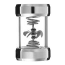 Computer Water Cooling Flow Meter Metal Covers Filter for Soft Hard Tube