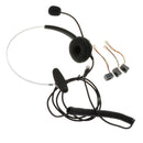 4-Pin RJ9 Monaural Headset, Hands-Free Call Center Headphone for Desk Phones