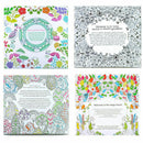 Colouring Book (Large Anti-Stress Art Therapy Relaxing Craft) A4A0