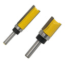 2 Pieces Straight Router Bit 5/16inch Shank Diameter, 3/4inch Cutter Diameter,