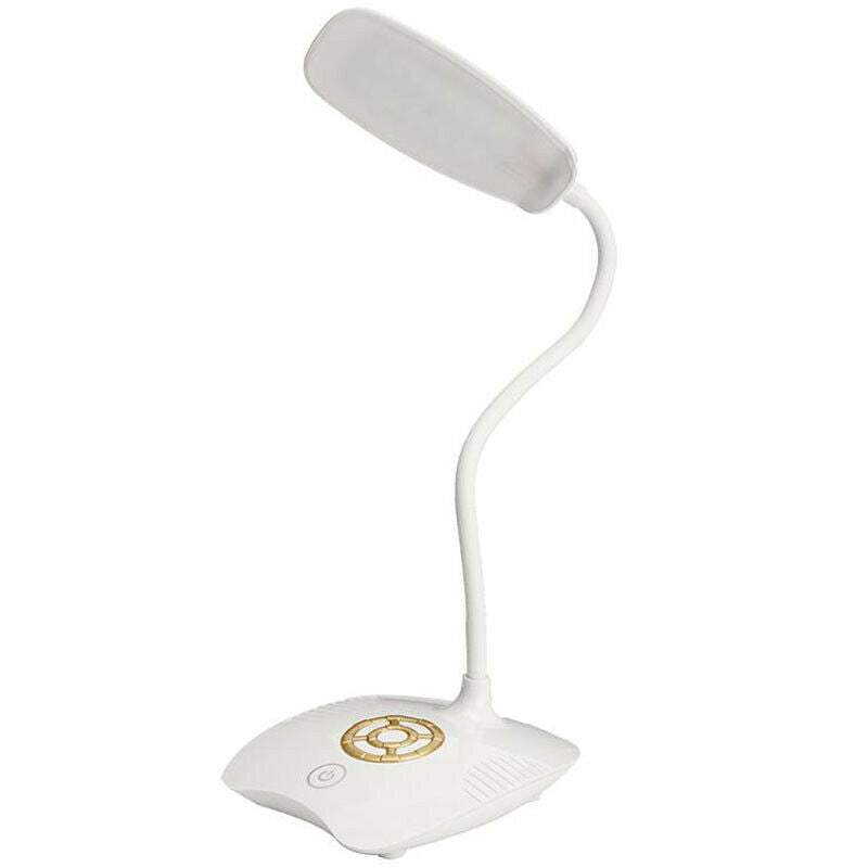 Rechargeable Flexible Led Table Lamp Press Switch Desk Book Reading Light D Q6G3