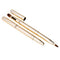Double-headed Retractable Makeup Blush Lip Brush and Eyeshadow Brush #JT1