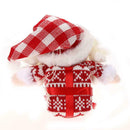 2PCS New Christmas Santa Claus Ornaments Festival Party Xmas Hanging Decor